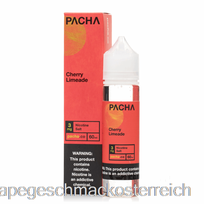 Kirschlimonade - Pacha - 60ml 3mg Vape-Geschmack